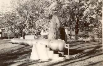 Cannon at Library Park C 1942