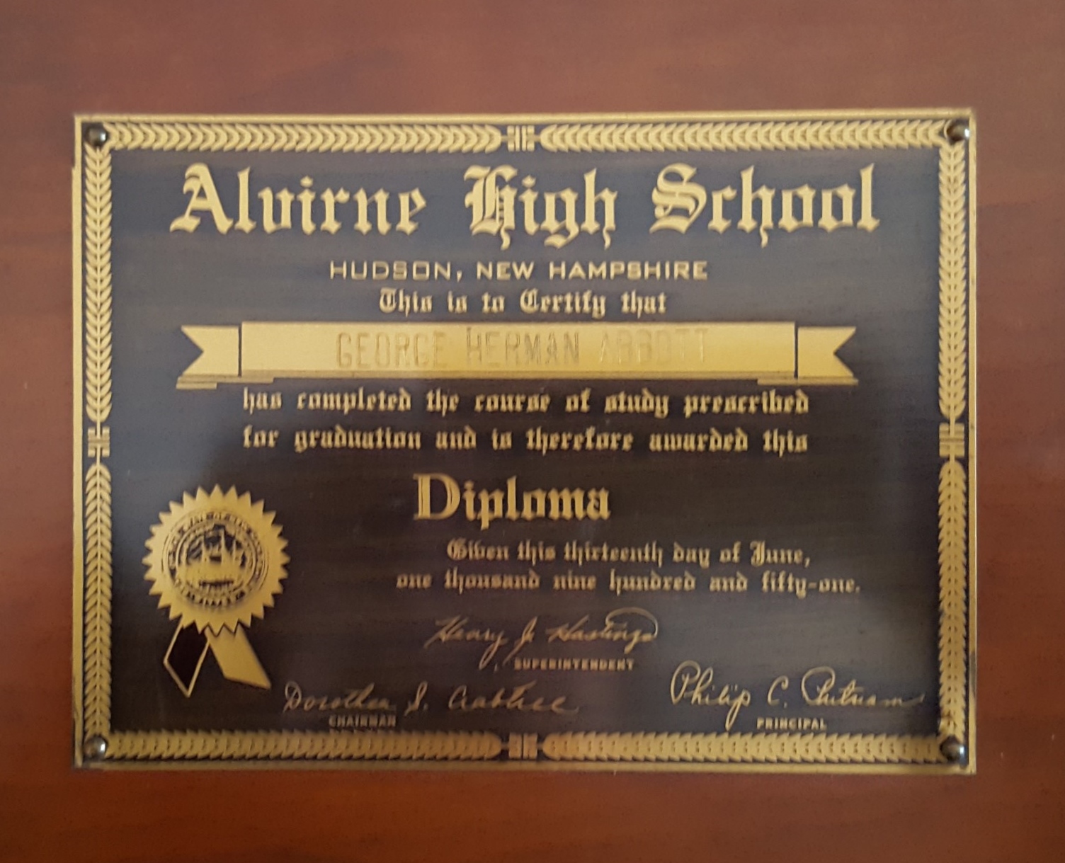 First Diploma