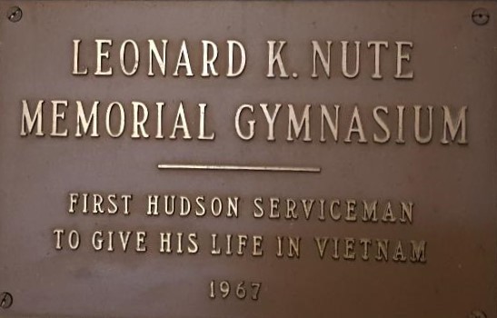 Leonard Nute Plaque 2019